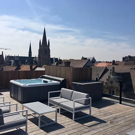 Nieuwpoort Jacuzzi Stay, Cleaning Included Lägenhet